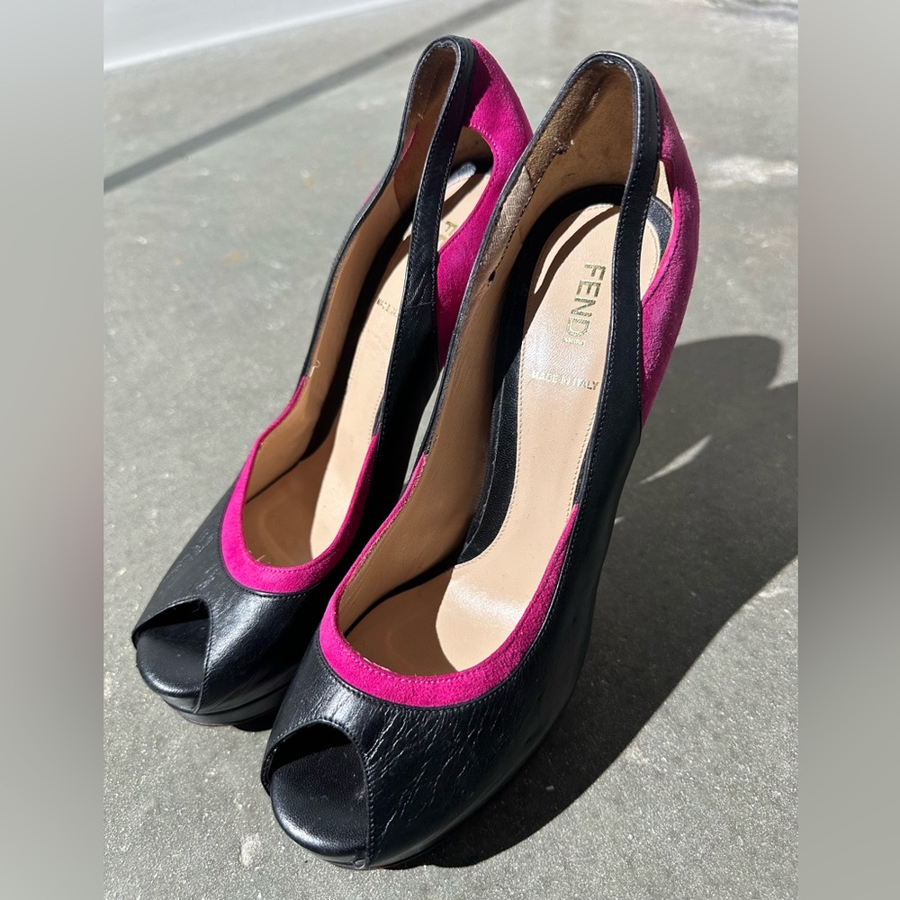 Fendi Peeptoe Heels